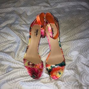 Floral heels